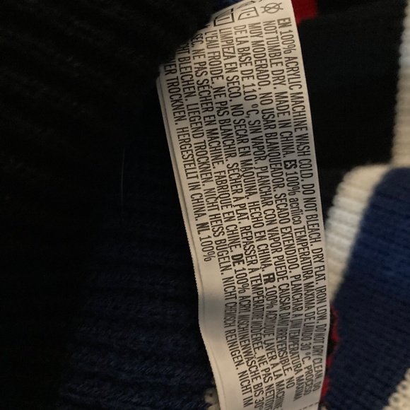 Striped Black Knit Sweater - Picture 7 of 7